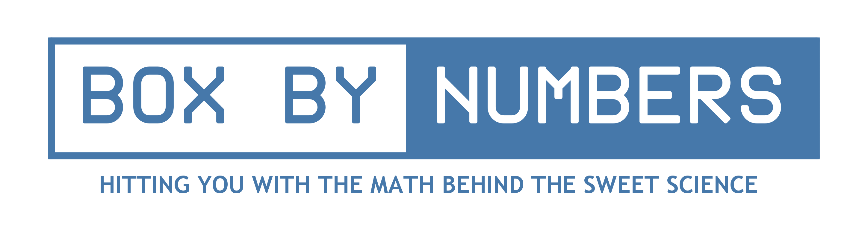 Box By Numbers - Hitting you with the math behind the sweet science